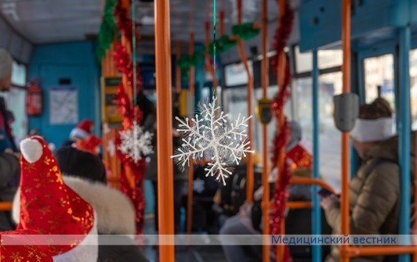 
        Загадать желание  в новогоднем трамвае можно было в Минске			    