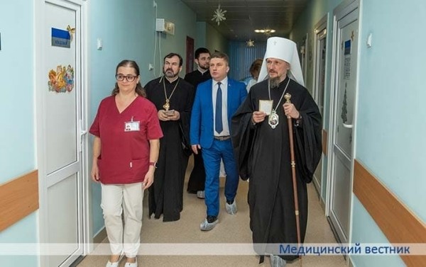 
        Митрополит Минский и Заславский Вениамин: «В работе врача важна духовная составляющая»			    