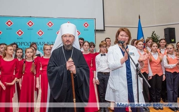
        Митрополит Минский и Заславский Вениамин: «В работе врача важна духовная составляющая»			    